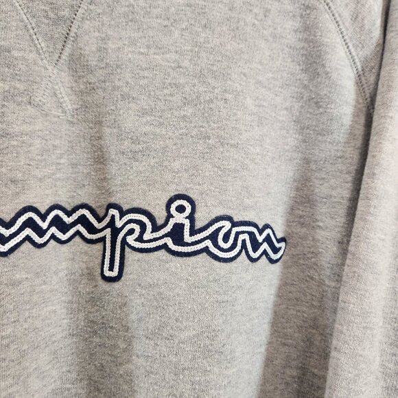 Champion Embroidered Logo Crew Neck Sweatshirt Mens Large - Picture 3 of 9